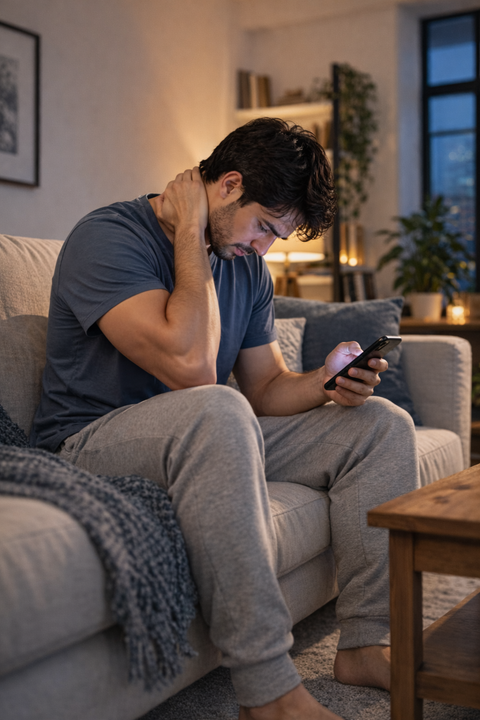 'Prolonged screen time ruins posture and strains neck muscles', expert warns