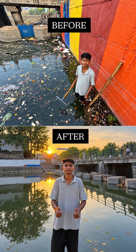 ‘Work has gone to waste’: Bittu Tabahi finds Ajnar River polluted again