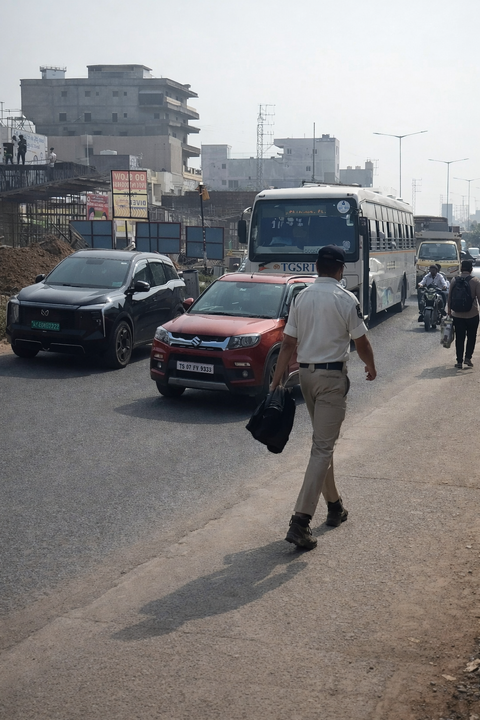Hyderabad-Vijayawada Highway faces major traffic jam post-Dussehra holidaymakers return