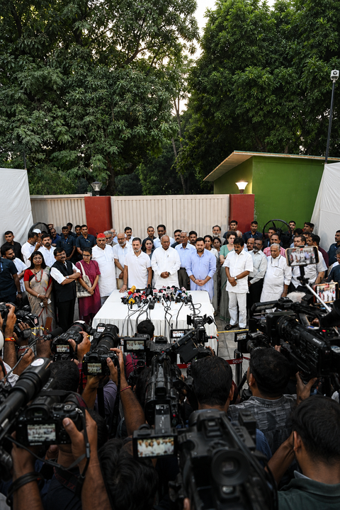 INDIA bloc to hold public ‘impeachment’ of CEC at Kharge’s home on October 30
