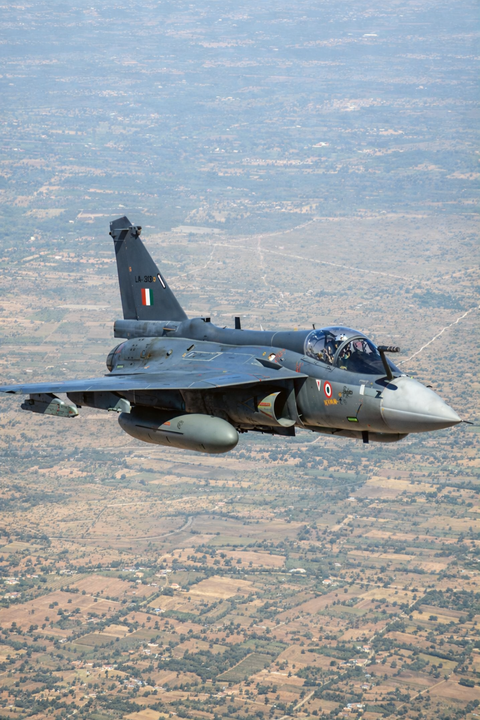 IAF chief AP Singh flies Tejas fighter jet one last time before retirement