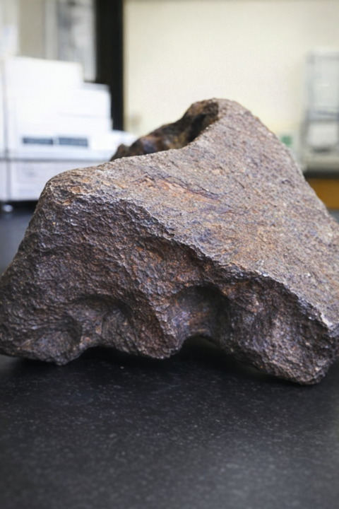 Rock used as Michigan barn doorstop for decades identified as valuable space meteorite
