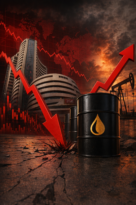 Markets open lower as crude crosses $100, sending sensex down over 600 points