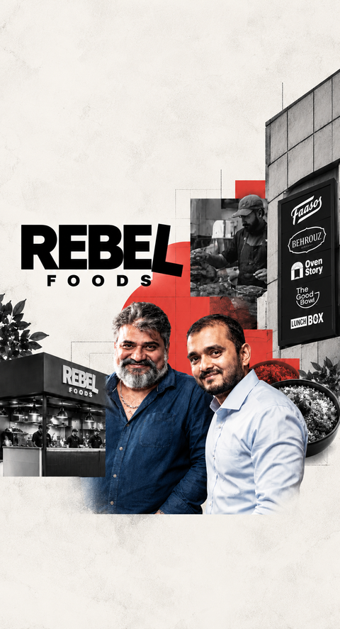 Cloud kitchen Rebel Foods approves Rs 170 crore stock options for co-founders