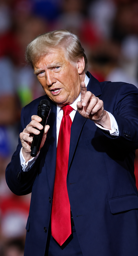 US President Trump says Saudi Arabia, Israel would be 'wiped off' without him