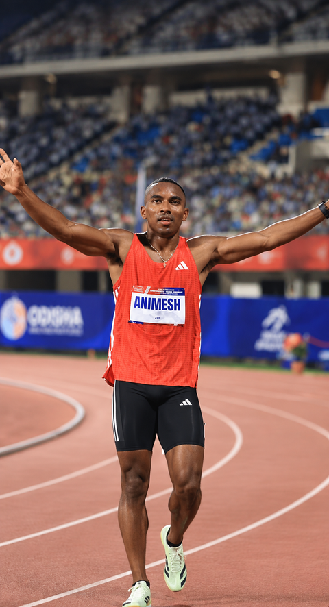 India's Animesh Kujur wins 200m heat in 21.10s to reach semifinal