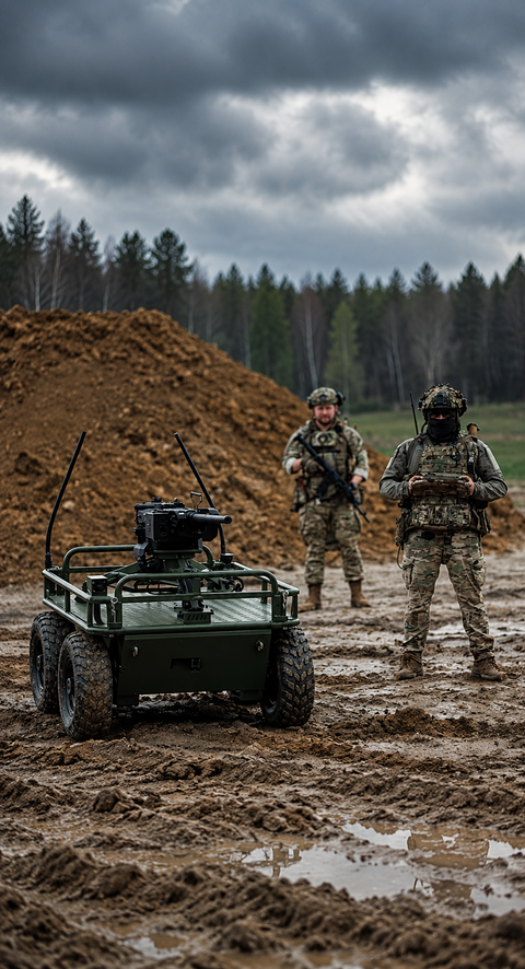 Ukraine builds Army of Robots forcing Indian defense sector to transform