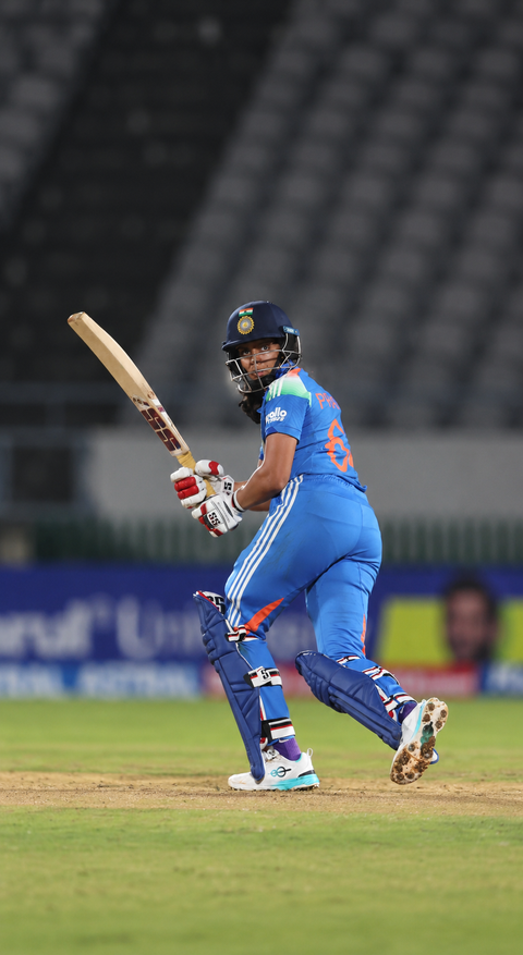 Pratika Rawal’s unbeaten 100 powers India to ODI win