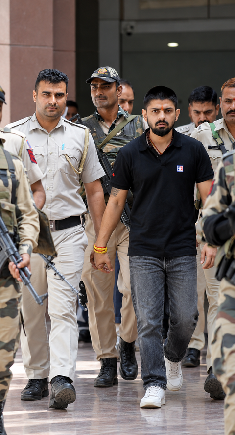 Lawrence Bishnoi moved to Sabarmati jail’s high-security ‘Do sau kholi’ block
