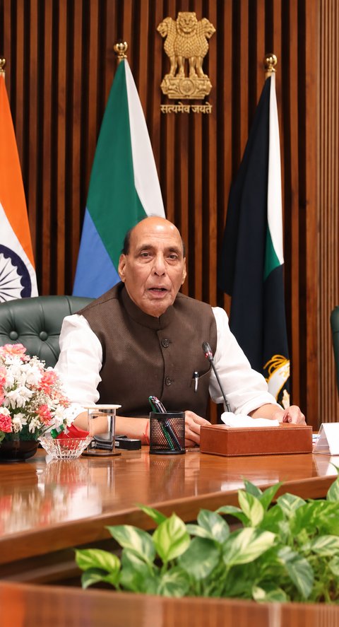 Defence Minister Rajnath Singh to represent India at SCO meeting in Tajikistan