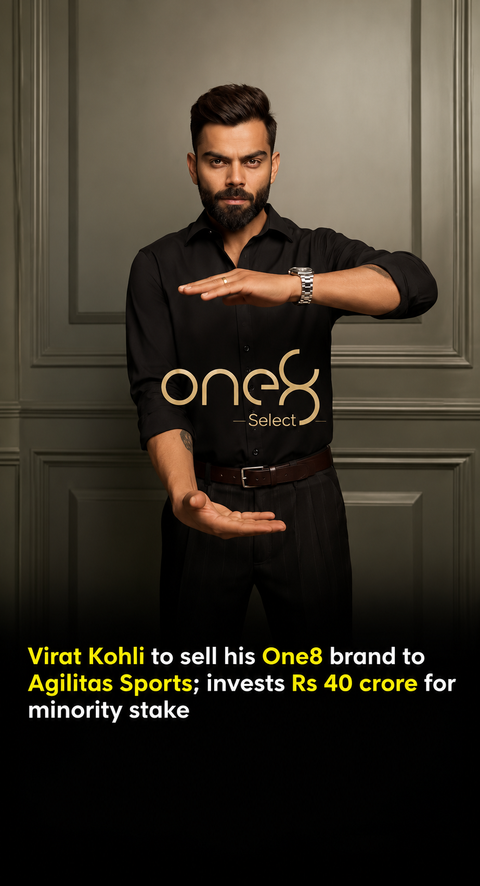 Virat Kohli’s stake in Agilitas rises to 6.4% after one8 brand merger