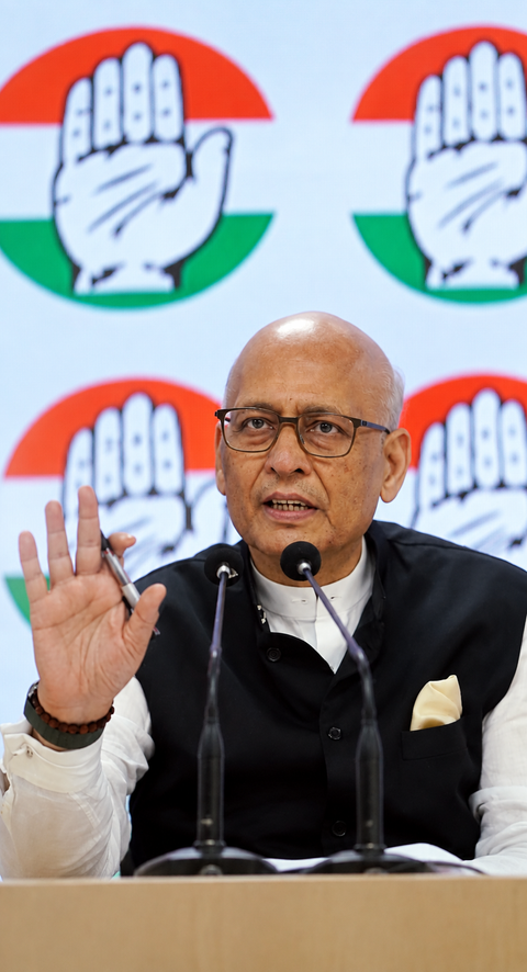 Congress MP Abhishek Manu Singhvi alleges ECI was 'hijacked' over SIR