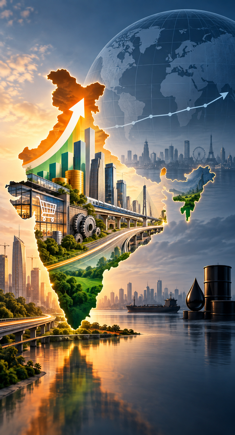 IMF raises India’s growth forecast to 7% for 2026-27 from 6.4%