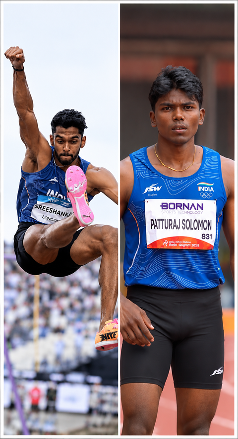 India's Sreeshankar, Solomon reach long jump final as Vithya, Anu advance in hurdles