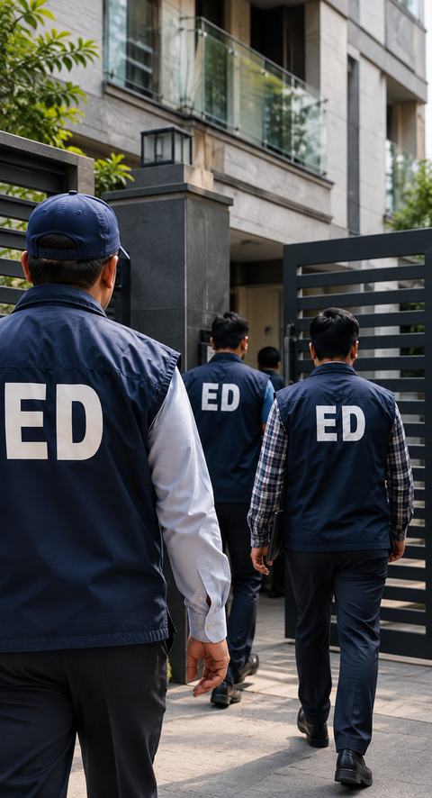 ED raids 7 locations in Jharkhand and Odisha over alleged co-operative bank fraud