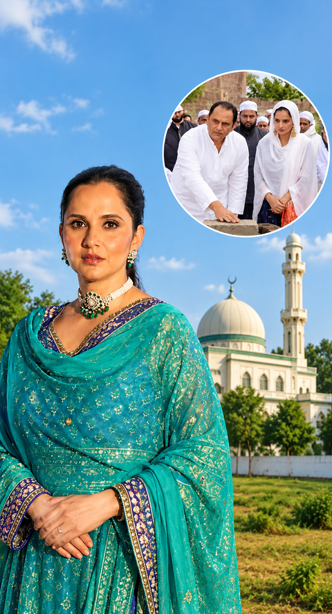 Sania Mirza's father debunks claims of mosque being built at her Hyderabad academy