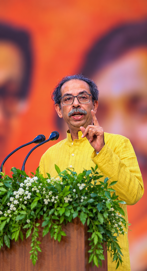 Uddhav Thackeray accuses Centre of taking away people’s right to vote and protest