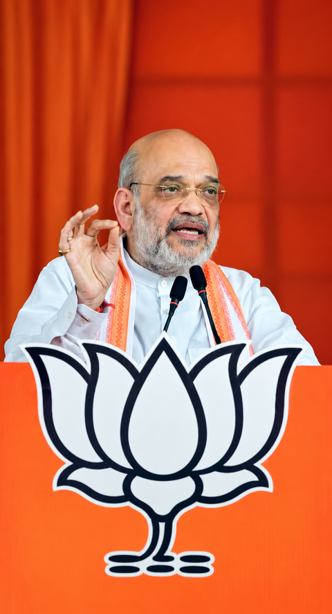 Amit Shah flags off bike rally from Vadnagar to mark PM Modi's 76th birthday