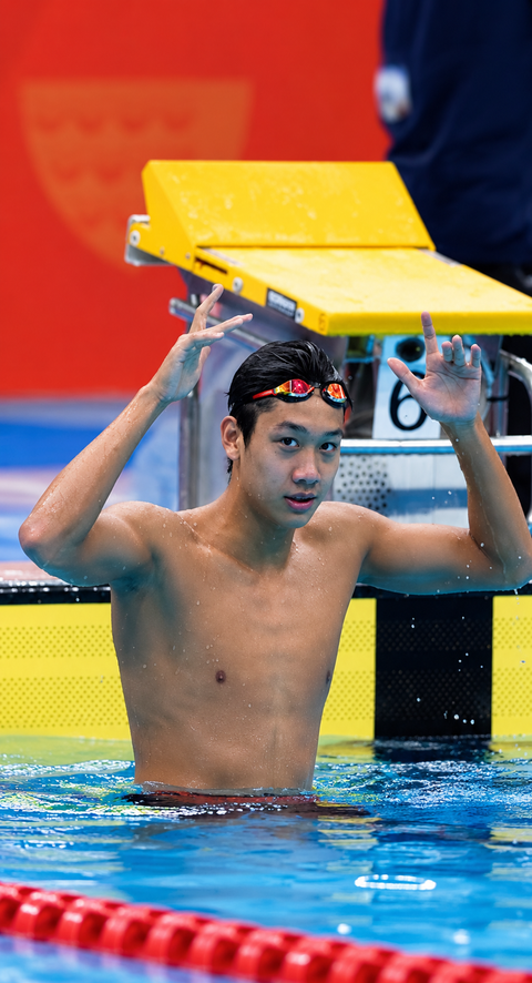 China's Zhang Zhanshuo makes history with seven golds on Asian Games debut