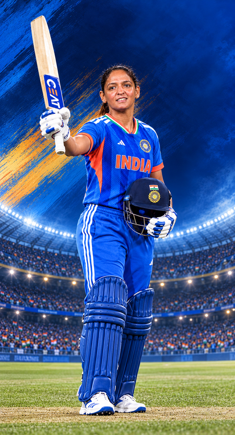 Harmanpreet Kaur hits unbeaten 91 off 41 balls, ends 10-match scoring drought