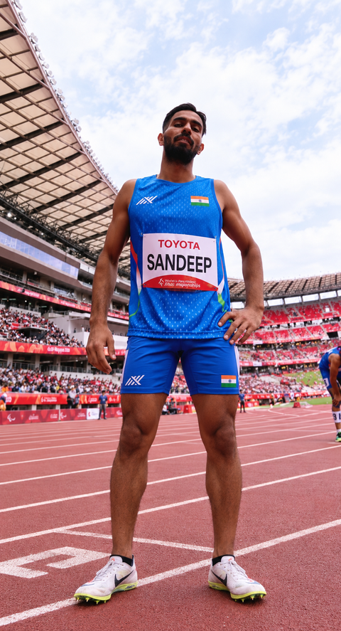 India hits 100-medal milestone at Asian Para Games as Sandeep and Haney smash world records