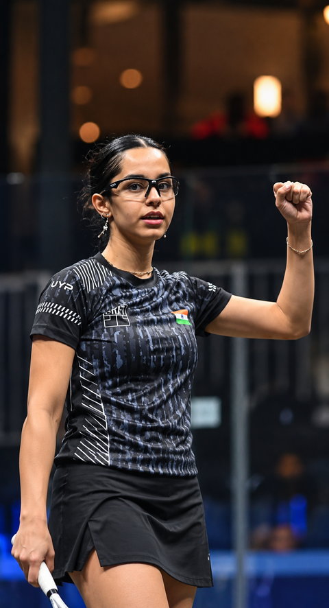 Anahat Singh reaches first PSA Gold semi-final beats world No. 14 Salma Hany