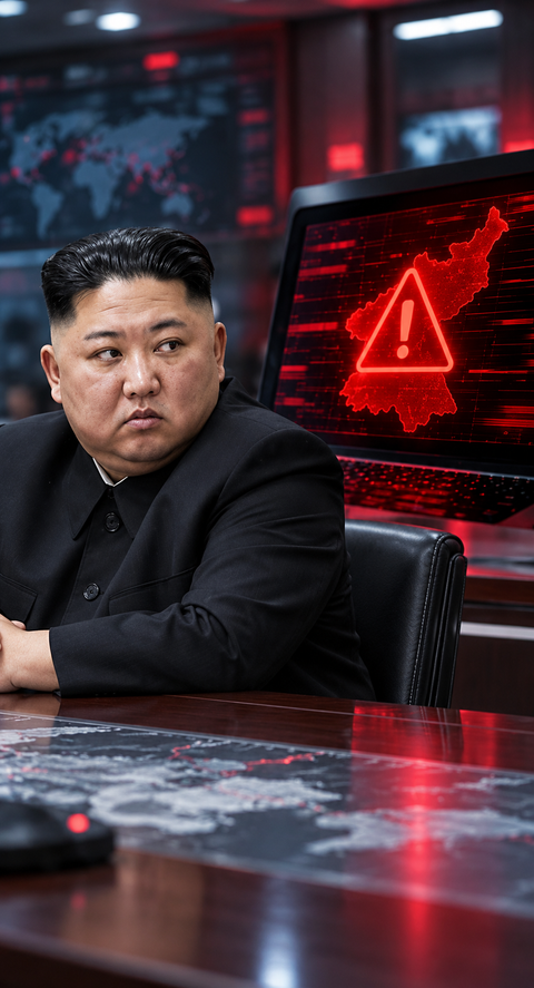 cyberattack disrupts North Korea’s internet over 40 websites go down
