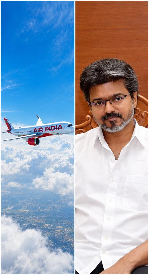 Air India thanks Tamil Nadu CM Vijay for cutting aviation fuel VAT at Chennai