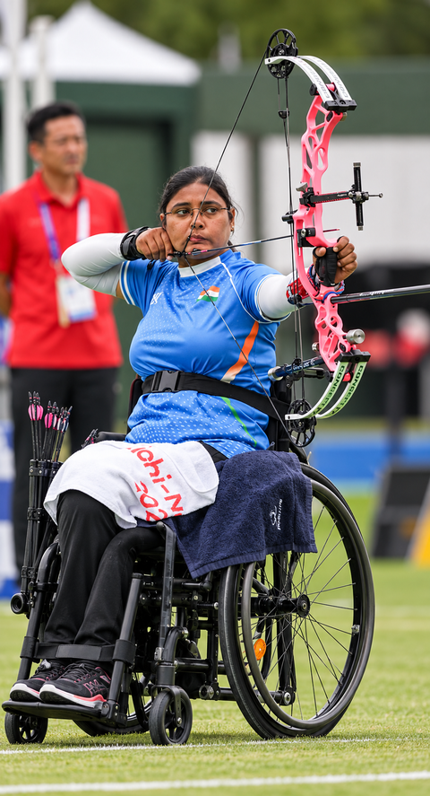 Swati Chaudhary misses archery gold as China’s Mengkan stages a comeback at Asian Para Games