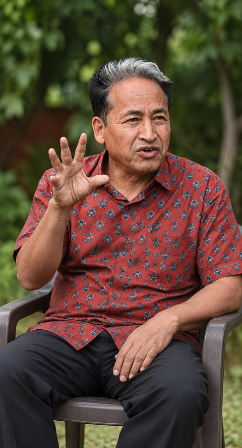 Sonam Wangchuk skips Delhi protest, urges leaders to stay united and peaceful