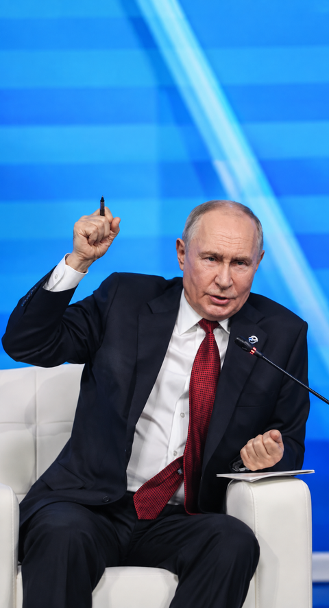 President Putin says Russia has no plans to attack European countries amid NATO tensions