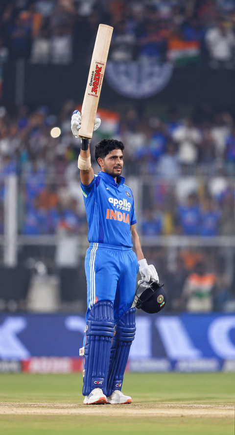 Shubman Gill equals MS Dhoni's record with seventh Player of the Series award