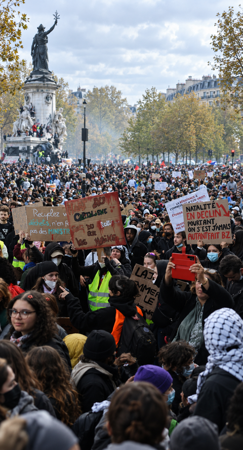 France protests over living costs turn violent as 1,200 people are arrested