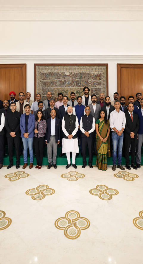 PM Modi meets 20 Indian space startup CEOs to discuss private space sector growth