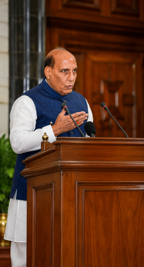 India’s Defence Minister Rajnath Singh warns SCO against double standards on terrorism
