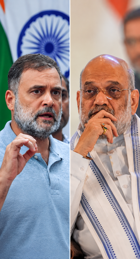 Rahul Gandhi accuses Amit Shah of blocking rally attendees ahead of Delhi event
