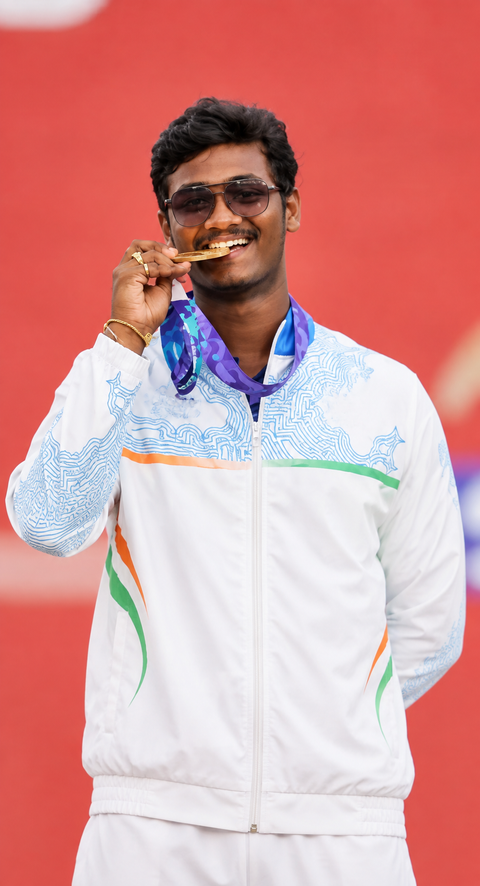 India’s Ganesh Mani Ratnam Thirumuru wins bronze in men’s compound archery