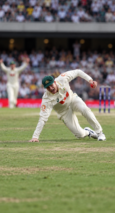 Australia’s Steve Smith sets Test record with 221 career catches