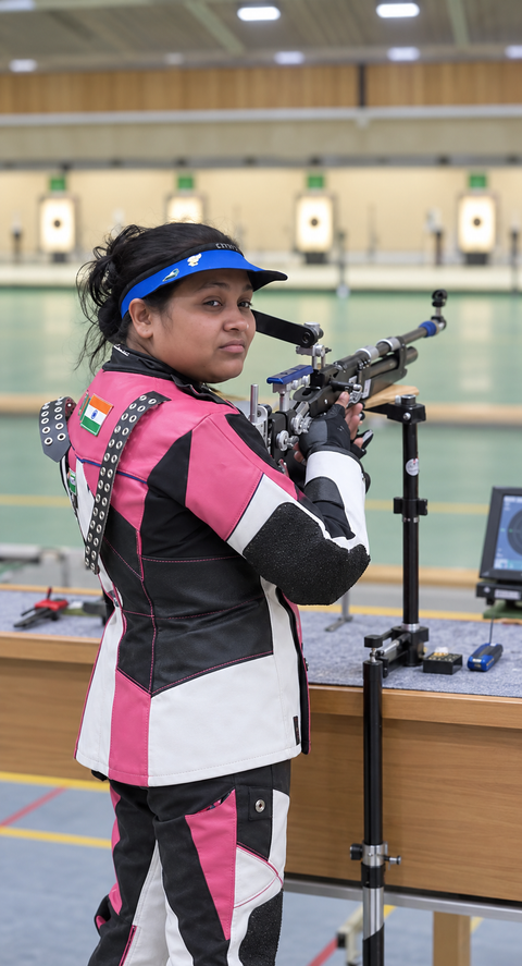 Mona Agarwal makes history with second gold and world-record score