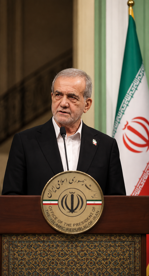 Iranian President Pezeshkian denies direct Iran-Saudi conflict amid rising regional tensions