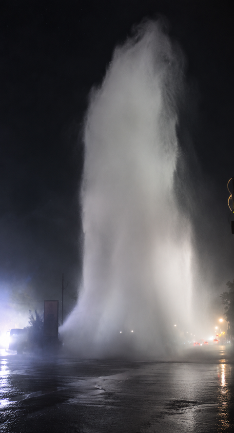 Hyderabad water supply hit after car damages Krishna pipeline near Nagole