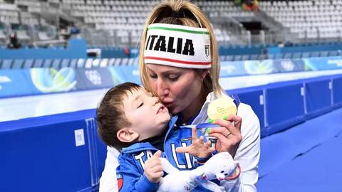 Who is Francesca Lollobrigida? the skater who broke an olympic record 18 months after giving birth