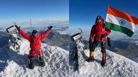 Age is just a number: 43-year-old Indian mother conquers Europe’s highest peak