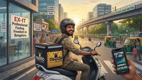 Ex-IT professional drives Rapido in Bengaluru to conduct dairy market research